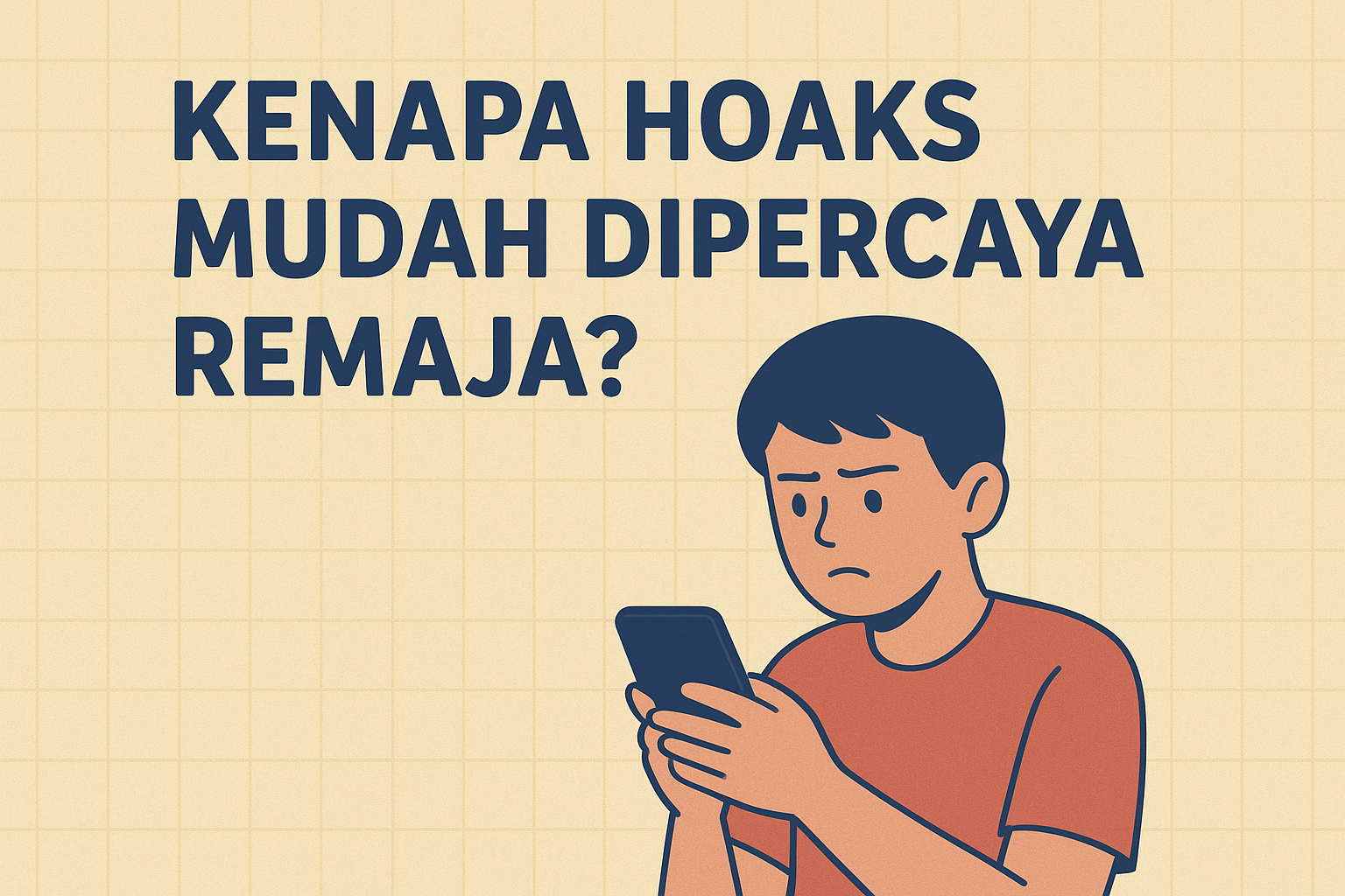 Kenapa Hoaks Mudah Dipercaya Remaja?